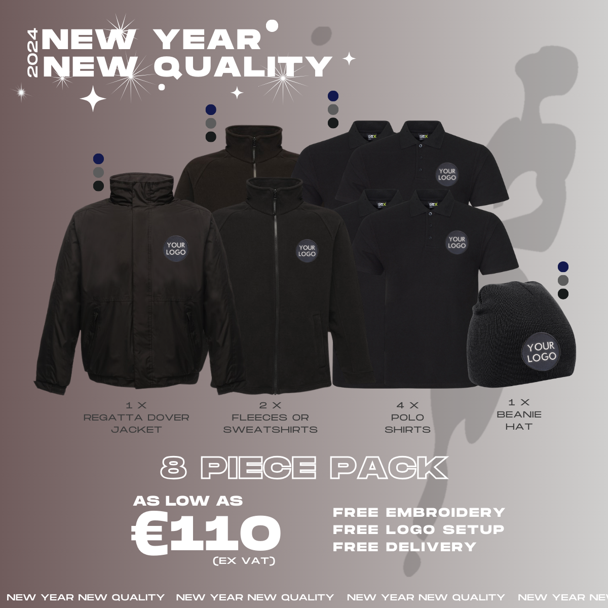 Embroidered sales jackets ireland