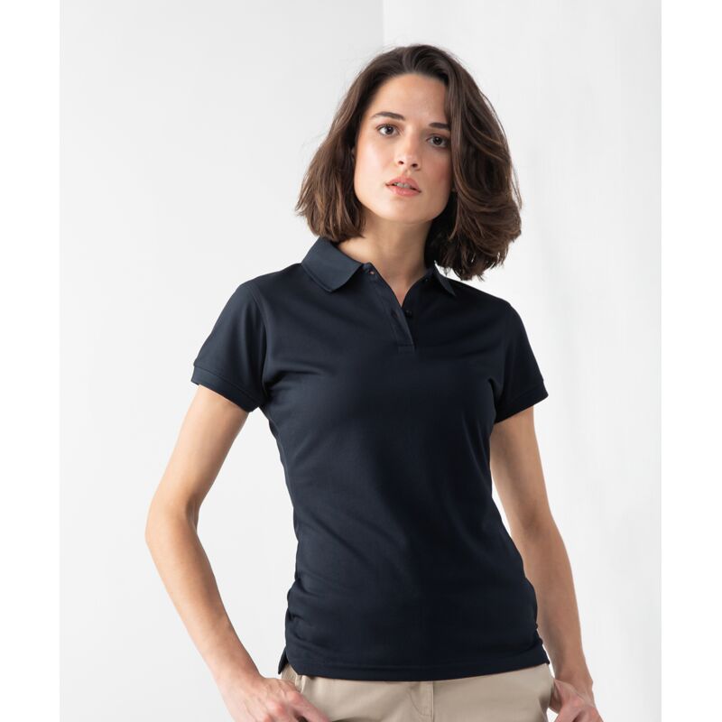 Work polo shirts womens on sale